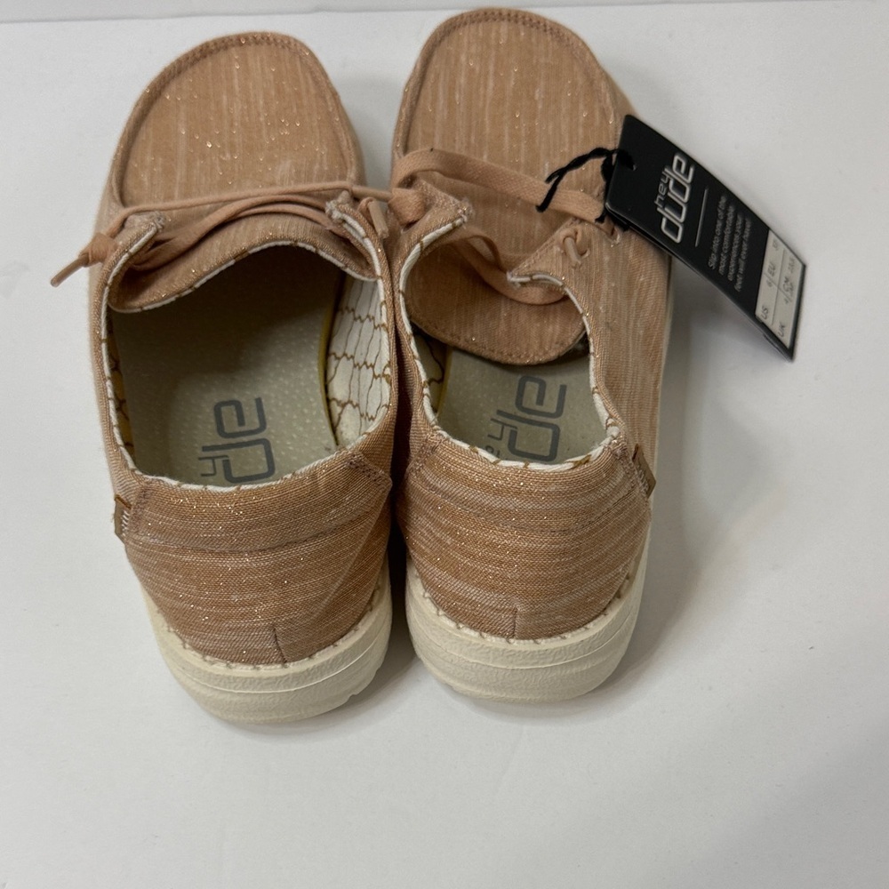 Hey Dude Light Brown Casual Shoes - Picture 4 of 8